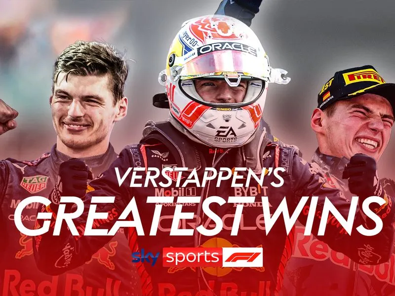 As Max Verstappen ended a record-breaking season with his 19th victory of  2023, take a look back at the Red Bull driver's top five greatest wins