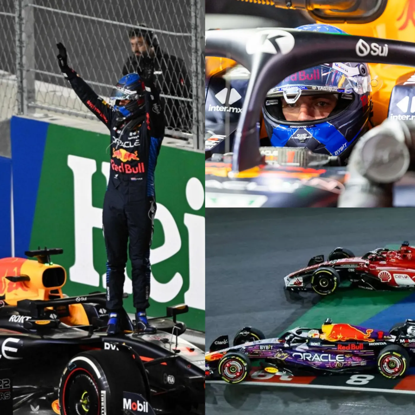 LIVE: Verstappen takes the throne, Leclerc OUT, F1 in turmoil