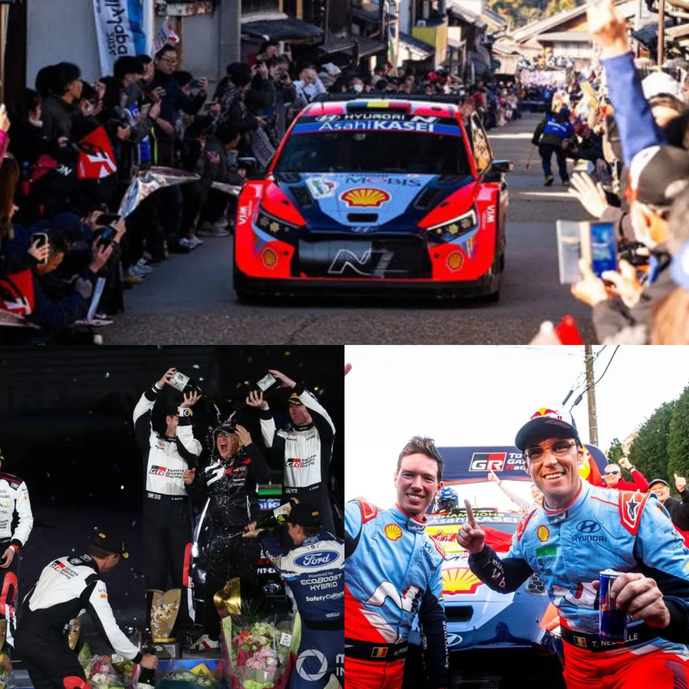 Evans and Toyota Shine Bright in WRC Japan’s Heart-Stopping Final Stage Victory