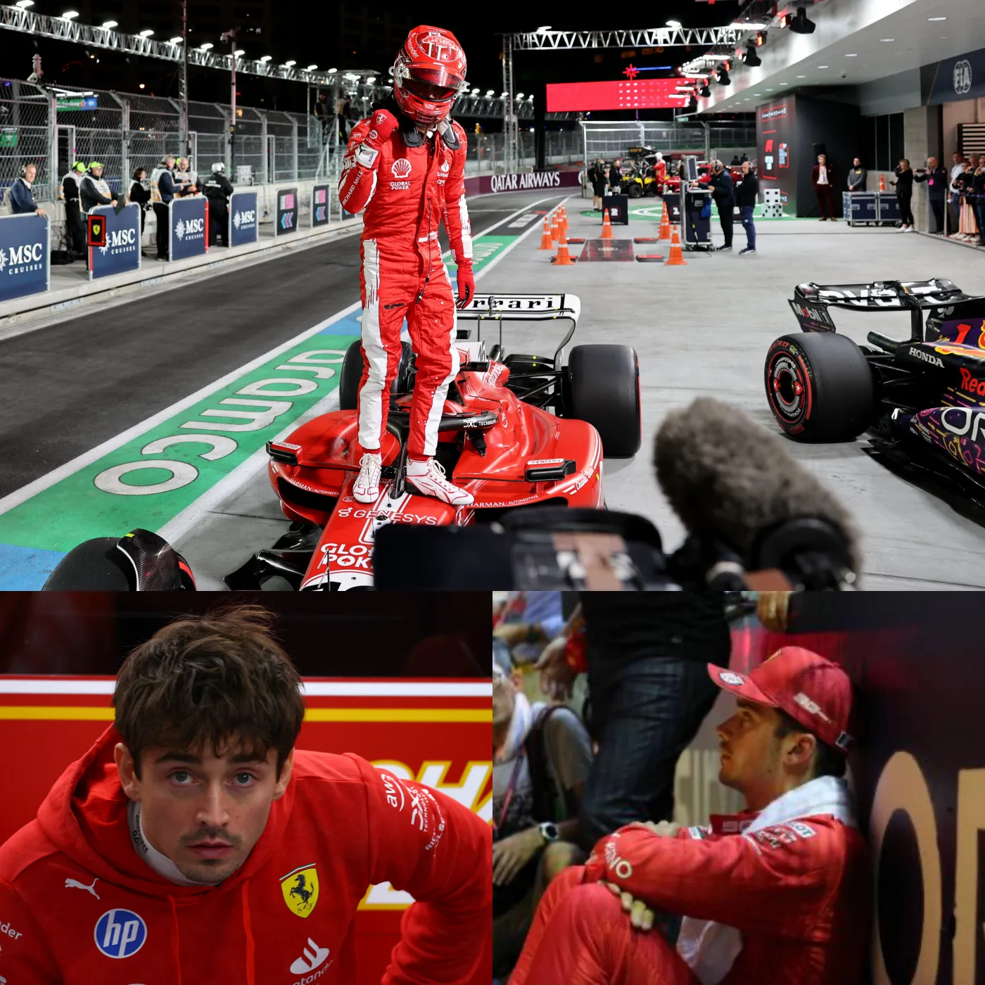 Leclerc Reflects: “Things Went South” After Early Las Vegas GP Lead Challenge