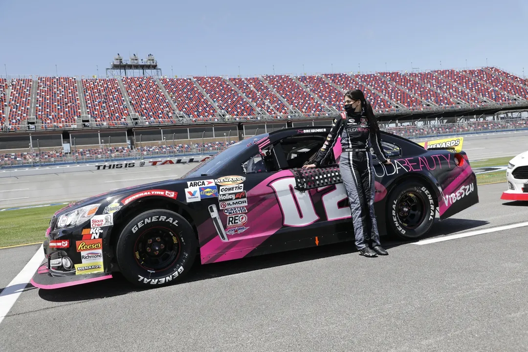 Beauty and speed: Toni Breidinger is using her looks to get ahead in NASCAR