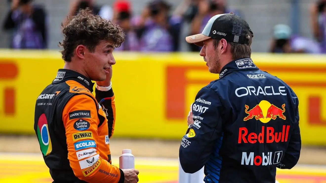 Lando Norris habla de su relación con Max Verstappen tras revelarse que "no hemos hablado"