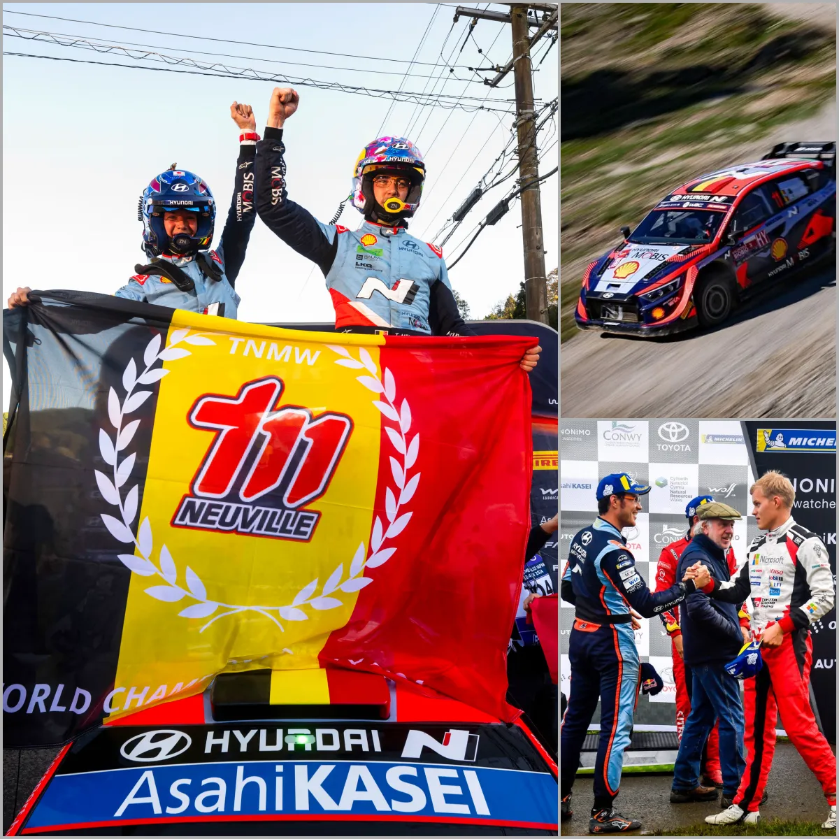 Following the siege of Tanak, Thierry Neuville became Belgium’s inaugural world rally champion. A memorable moment.