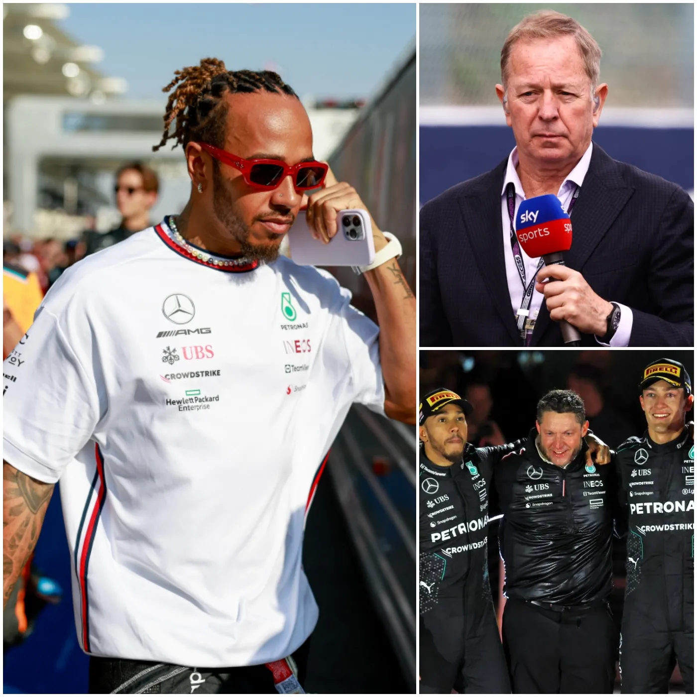 Martin Brundle Questions if Lewis Hamilton’s Best Days Are Over