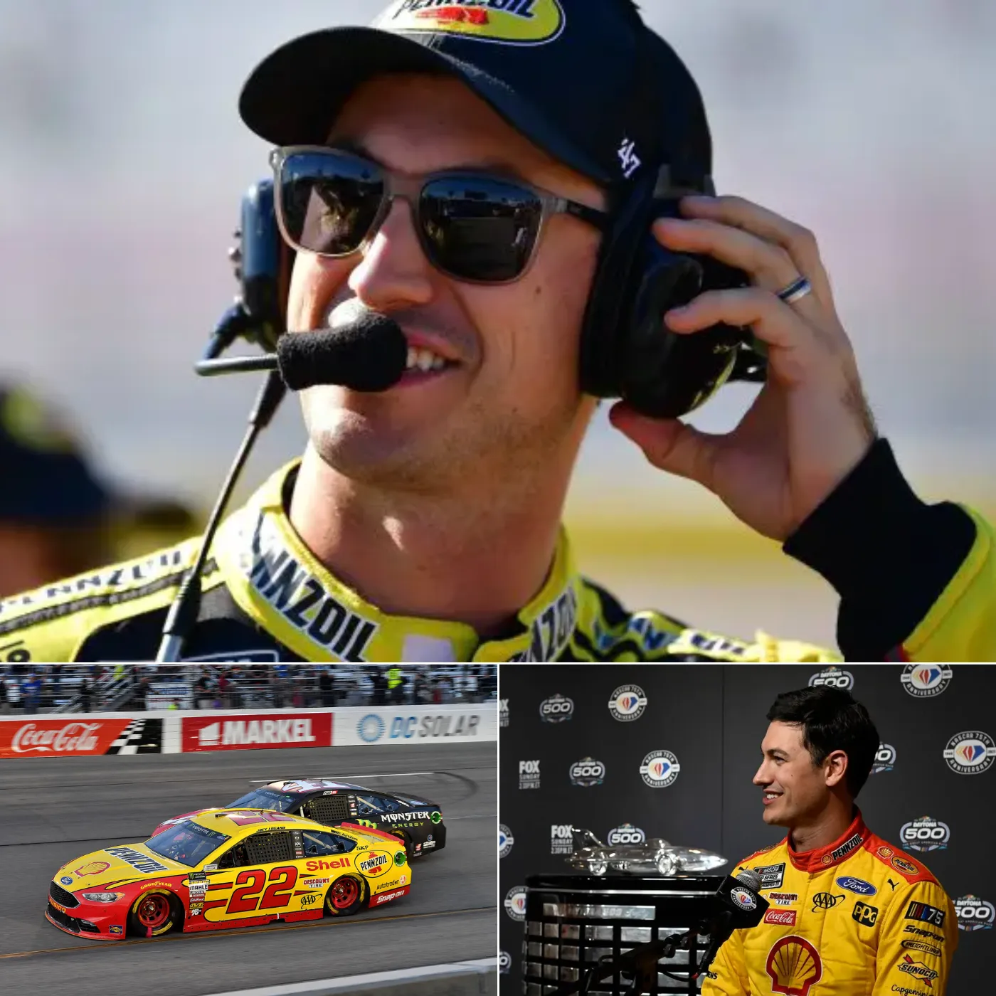 Joey Logano NASCAR Legend Just Getting Started The Intense Pressures and Responsibilities of a Champion