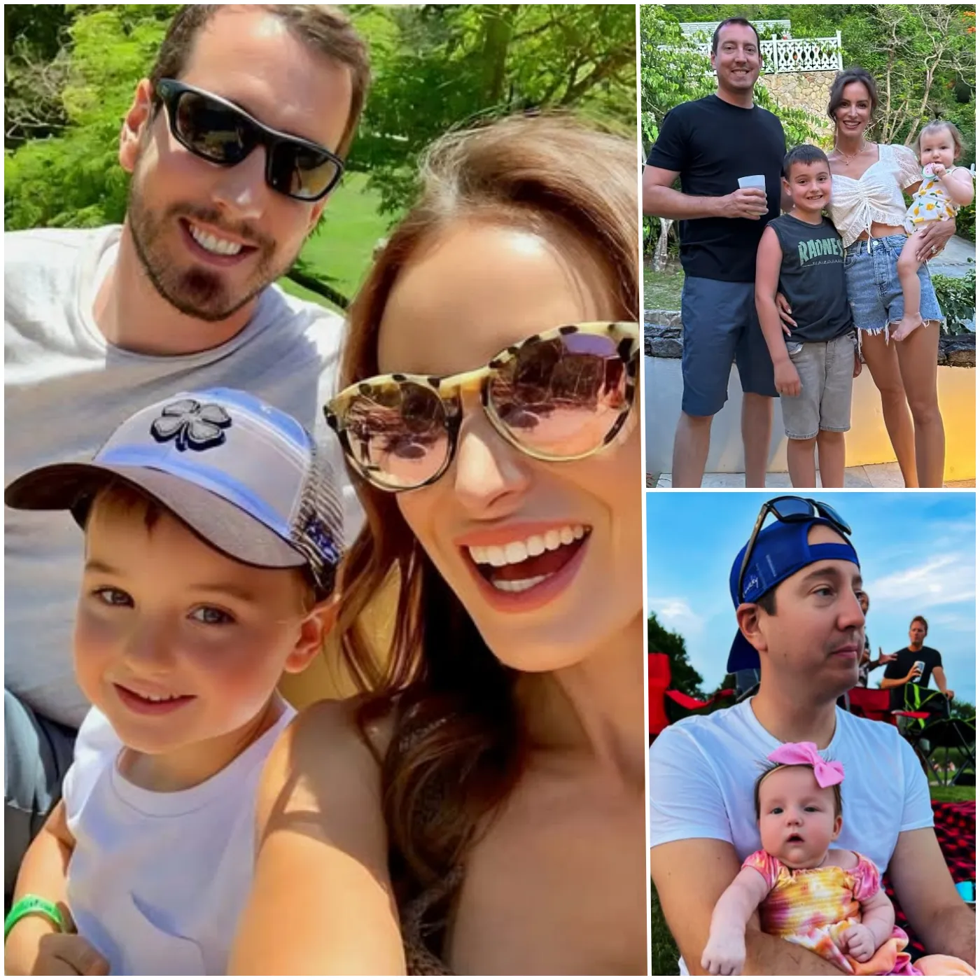 Kyle Busch is enjoying precious moments with his beloved family, creating memories together.