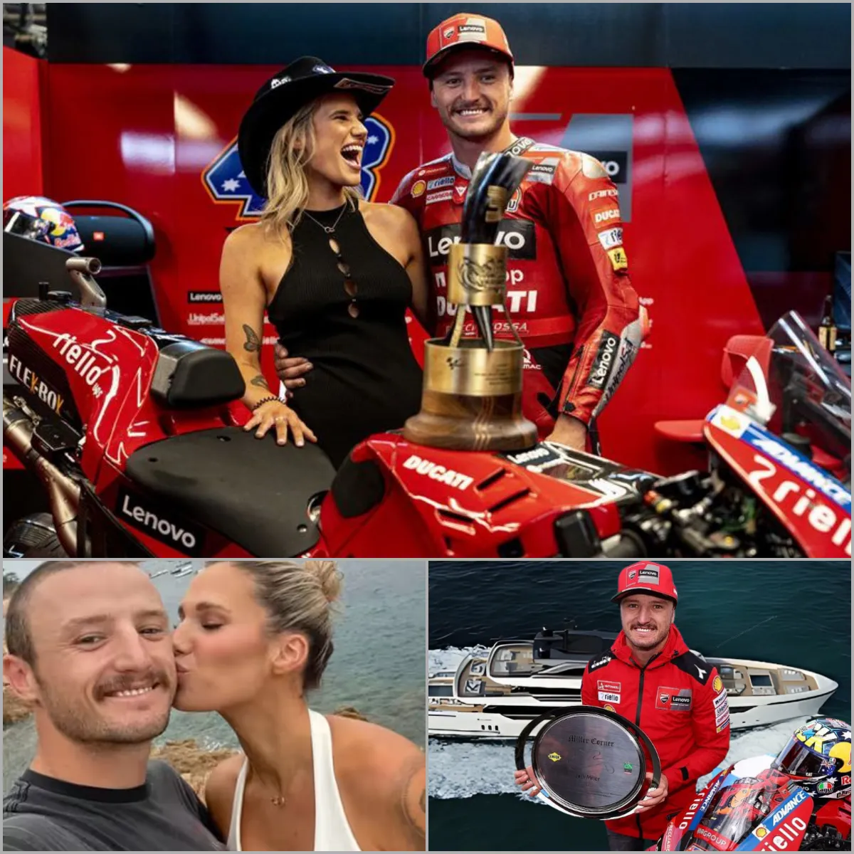 Jack and Ruby Miller stunned the MotoGP world when they gambled on a new boat for Jack if he returns to championship form.