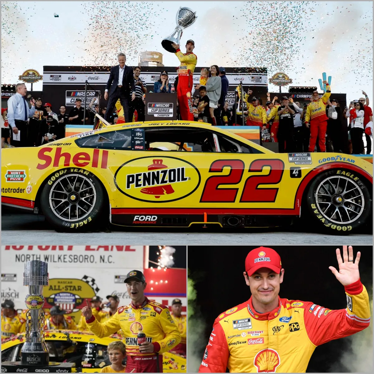 Joey Logano is taking NASCAR by storm, will he be the one to change it all with the records of legends